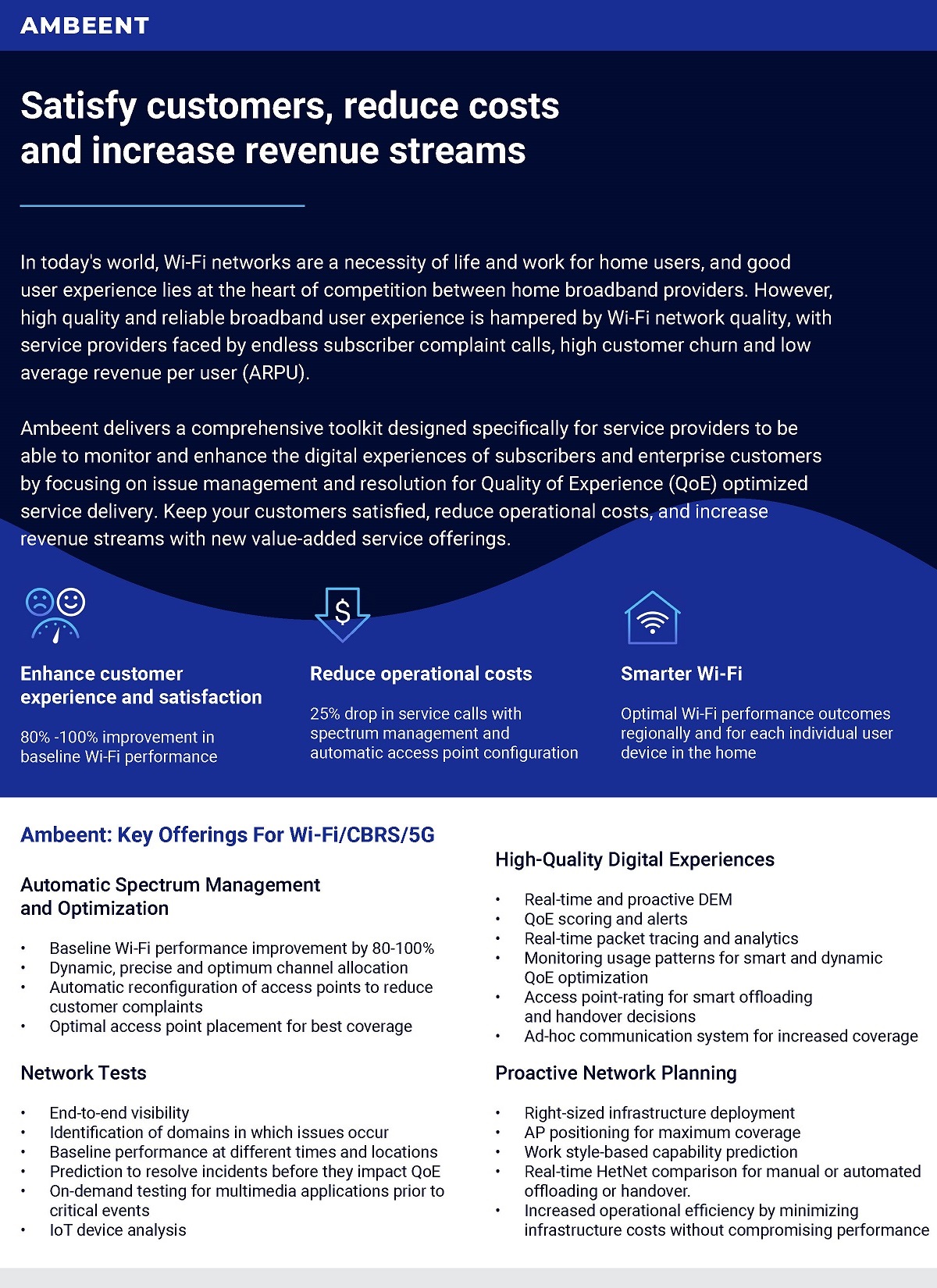 Ambeent ISP Solution Brief